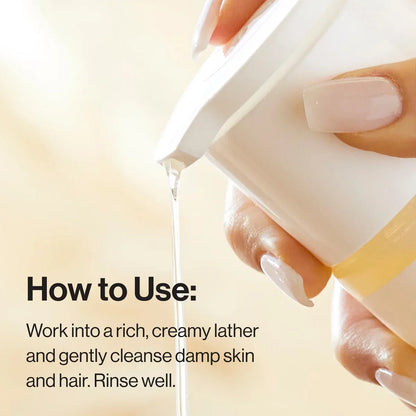 The Honest Company Refresh Shampoo + Body Wash Refill - Citrus Vanilla - 32 fl oz: Basic Cleansing, All Hair Types, Daily Use