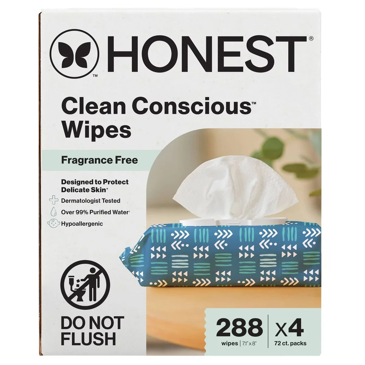 The Honest Company Sensitive Clean Conscious Wipes