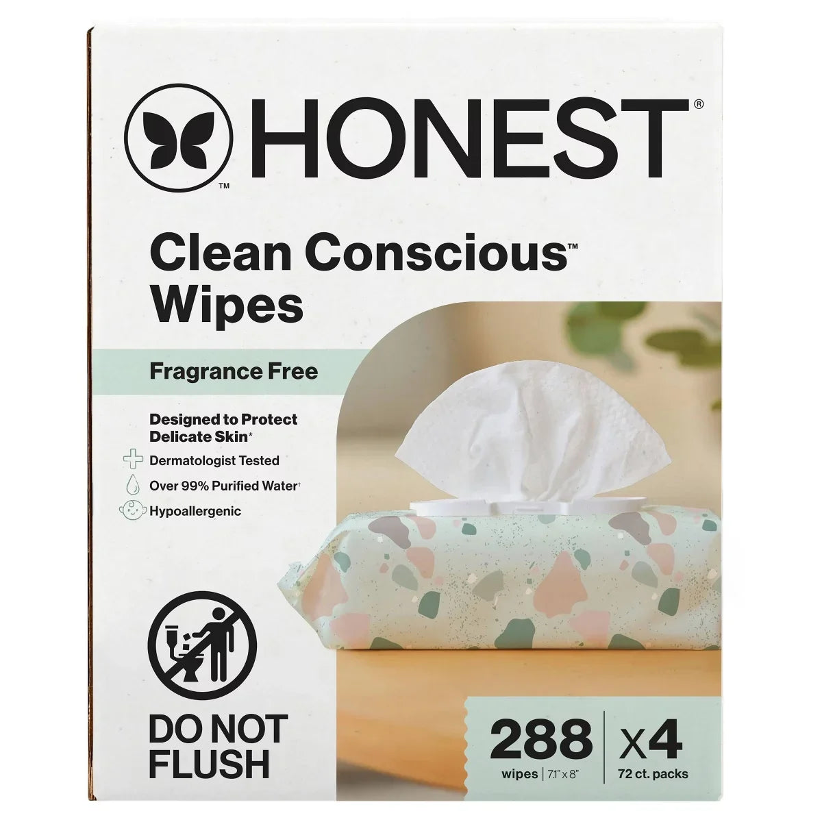 The Honest Company Sensitive Clean Conscious Wipes