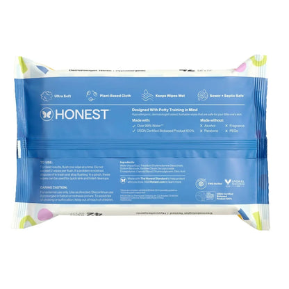 The Honest Company Plant-Based Baby Wipe - Little Flushable Wipes