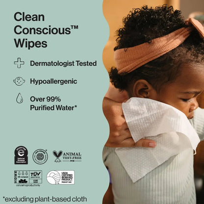 The Honest Company Sensitive Clean Conscious Wipes