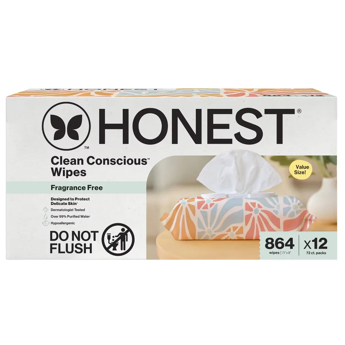 The Honest Company Sensitive Clean Conscious Wipes