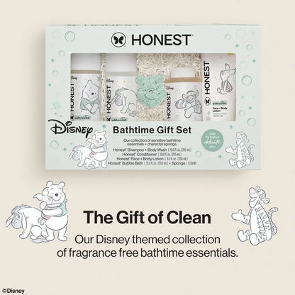 The Honest Company Disney Bath Time Gift Set - 5ct: Dye-Free, Phthalate-Free, Artificial Fragrance-Free, Whole Body Use