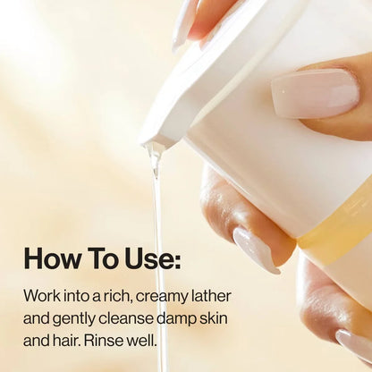 The Honest Company Calm Shampoo + Body Wash - Lavender